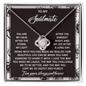 Soulmate-Deeply And Purely-Love Knot Necklace