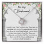 Bridesmaid-Standing With Me-Love Knot Necklace