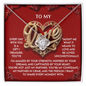 My Love-Every Moment-Love Knot Necklace