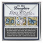 Daughter-Precious Treasure-Love Knot Necklace
