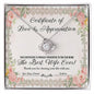 Wife-Love & Appreciation-Love Knot Necklace