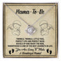 Mama To Be-Enjoy The Ride-Love Knot Necklace