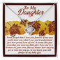 Daughter-On Your Own-Love Knot Necklace