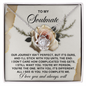 Soulmate-You Complete Me-Love Knot Necklace
