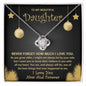 Daughter-The Best Thing-Love Knot Necklace