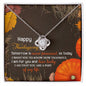 Thanksgiving-How Lucky-Love Knot Necklace