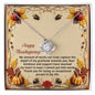 Thanksgiving-Put Into Words-Love Knot Necklace