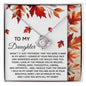 Daughter-Were A Baby-Love Knot Necklace