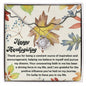 Thanksgiving-On My Journey-Love Knot Necklace