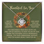 Thanksgiving-By My Side-Love Knot Necklace