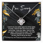 Sorry-Be Your Pillow-Love Knot Necklace