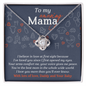 Mom To Be-At First Sight-Love Knot Necklace