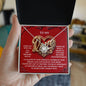 My Love-Every Moment-Love Knot Necklace