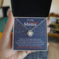 Mom To Be-At First Sight-Love Knot Necklace