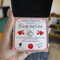 Love Certificate-Cupid Witnessed-Love Knot Necklace
