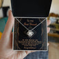 Best Friend Wedding-Strong And Bright-Love Knot Necklace