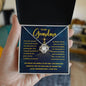 Grandma-My Guiding Light-Love Knot Necklace