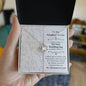 Daughter-In-Law Wedding-Be The One-Love Knot Necklace
