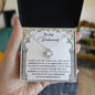 Bridesmaid-Standing With Me-Love Knot Necklace