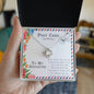 Daughter-Goes With You-Love Knot Necklace