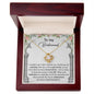 Bridesmaid-Standing With Me-Love Knot Necklace