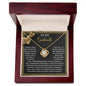 Soulmate-Heart To Heart-Love Knot Necklace