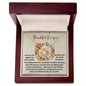 Thanksgiving-To Call You-Love Knot Necklace