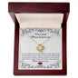 Sorry-I'm A Fool-Love Knot Necklace