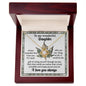 Daughter-Through My Eyes-Love Knot Necklace