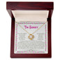 Sorry-A Better Person-Love Knot Necklace