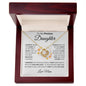 Daughter - Not Even Time - Love Knot Necklace