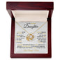 Daughter - Someday - Love Knot Necklace