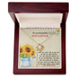 Daughter-The First Time-Love Knot Necklace