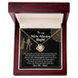Wife-Always Right- Love Knot Necklace