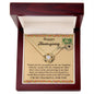 Thanksgiving-Put Into Words-Love Knot Necklace