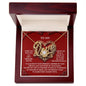 My Love-Every Moment-Love Knot Necklace