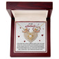 Soulmate-Sweep My Heart-Love Knot Necklace