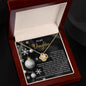 Daughter-Pride And Joy-Love Knot Necklace