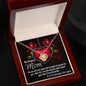 Mom-Heard Your Heart-Love Knot Necklace