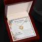 Daughter-Goes With You-Love Knot Necklace
