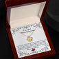 Sorry-I'm A Fool-Love Knot Necklace