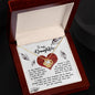 Daughter-On Your Face-Love Knot Necklace