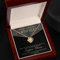 Mom-Best Mom Certificate-Love Knot Necklace