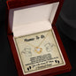 Mama To Be-Enjoy The Ride-Love Knot Necklace