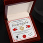 Love Certificate-Cupid Witnessed-Love Knot Necklace