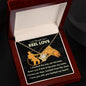 Soulmate-Tackled My Heart-Love Knot Necklace