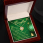 Daughter-My Angel-Love Knot Necklace