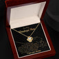 Mom-The Lion-Love Knot Necklace