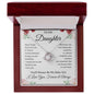 Daughter - Forever & Always - Love Knot Necklace