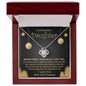 Daughter-The Best Thing-Love Knot Necklace